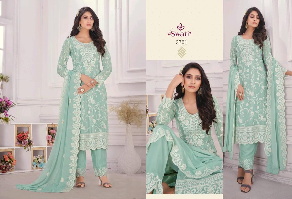 Swati By Swagat Designer Salwar Suits Catalog